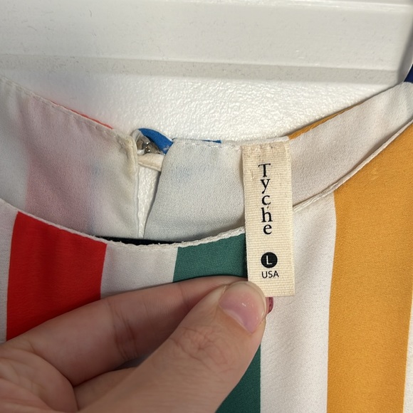 Colorful Striped Dress from Ivy and Leo - Sz Large - Picture 2 of 3